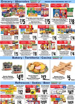Rancho Markets weekly ad from Tuesday 05/12