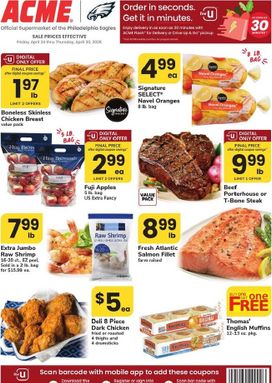 ACME weekly ad from Friday 04/24