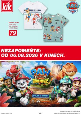 KiK leták od pondělí 06.07.