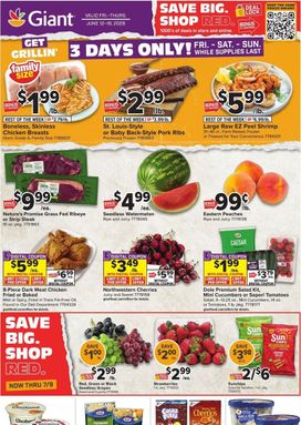 Giant weekly ad from Friday 06/12