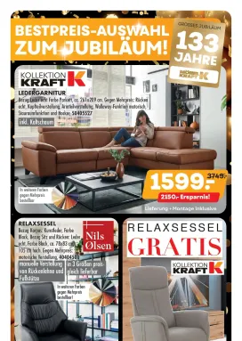 Möbel Kraft-Prospekt von Mittwoch 11.03.