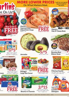 Martin's Super Markets weekly ad from Sunday 05/31