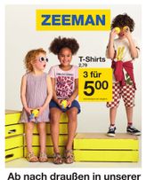 Zeeman-Prospekt von Samstag 21.03.
