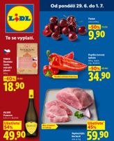 Lidl leták od pondělí 29.06.