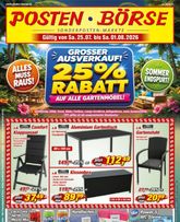 POSTEN-BÖRSE-Prospekt von Samstag 25.07.