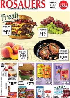 Rosauers weekly ad from Wednesday 05/27