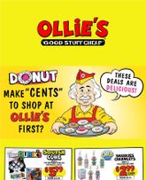 Ollie's weekly ad from Wednesday 07/22