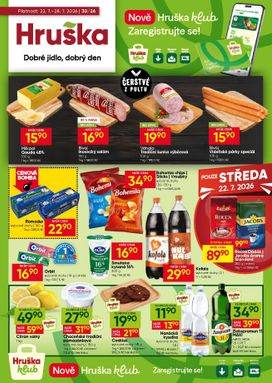 Hruška leták od středy 22.07.