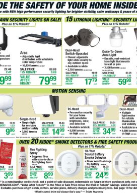 Menards weekly ad from Thursday 04/23