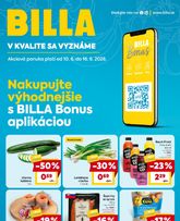 Billa - Bonus leták