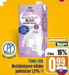 Bezlaktózové mlieko polotučné 1 l