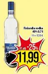 Finlandia vodka 0,7 l