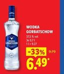 WODKA GORBATSCHOW 0,7l im Angebot