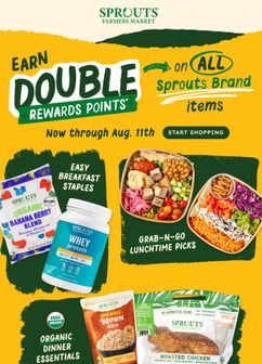 Sprouts Farmers Market weekly ad from Wednesday 07/29