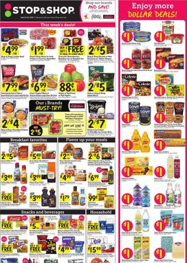 Stop and Shop weekly ad from Friday 04/24