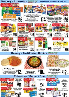Rancho Markets weekly ad from Tuesday 03/10