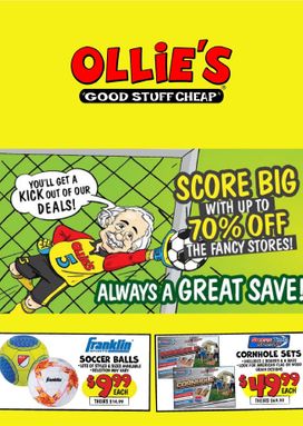 Ollie's - Always a Great Save