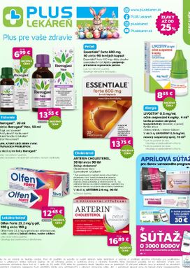 Plus Lekáreň leták platný od stredy 01.04.