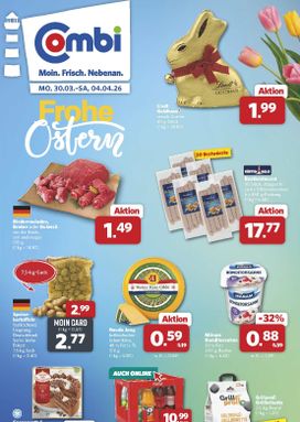 Combi-Prospekt von Montag 30.03.