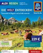 ALDI SÜD - Reisemagazin Juli 2026