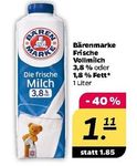 Bärenmarke frische Milch 1 l
