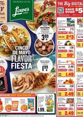 Lowes Foods weekly ad from Wednesday 04/29