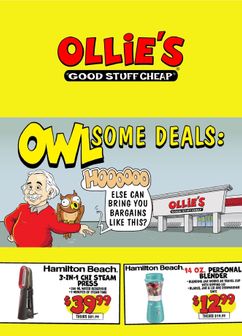 Ollie's weekly ad from Tuesday 06/23