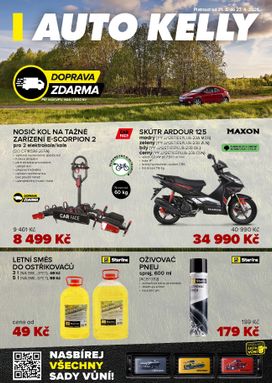 Auto Kelly leták od úterý 31.03.