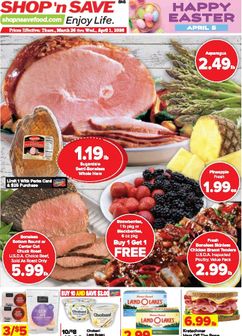 Shop & Save Market weekly ad from Thursday 03/26