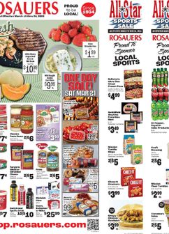 Rosauers weekly ad from Wednesday 03/18