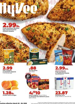 Hy Vee weekly ad from Monday 03/23