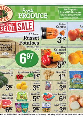 Country Grocer flyer from Friday 03-20