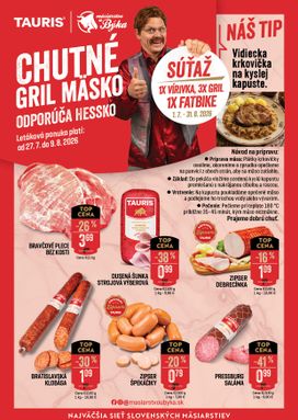 Tauris leták platný od pondelka 27.07.