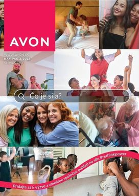 Avon leták platný od nedele 01.03.