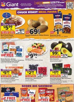 Giant weekly ad from Friday 03/20