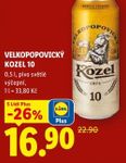 VELKOPOPOVICKÝ KOZEL 10 0,5l