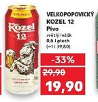 Velkopopovický Kozel 12 pivo 0,5 l