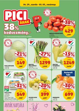 PENNY Maďarsko leták platný od stredy 29.04.