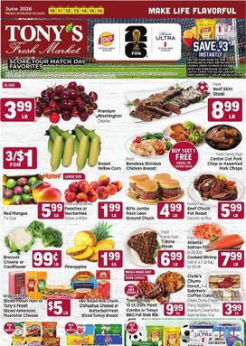 Tony's Fresh Market weekly ad from Wednesday 06/10