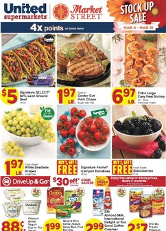 Market Street weekly ad from Wednesday 03/18