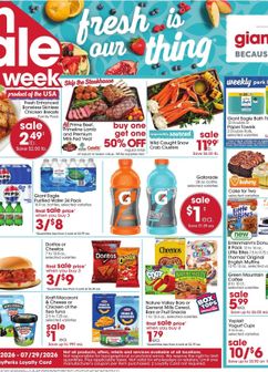 Giant Eagle weekly ad from Thursday 07/23
