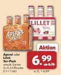 Aperol oder Lillet 3er-Pack
