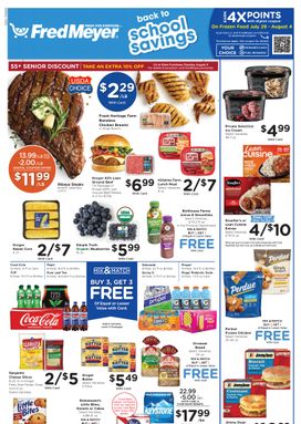 Fred Meyer weekly ad from Wednesday 07/29