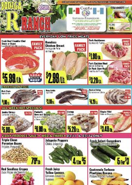 R Ranch Market weekly ad from Wednesday 03/11