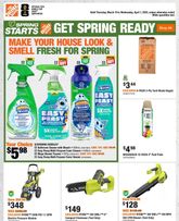 Home Depot flyer from Thursday 03-19