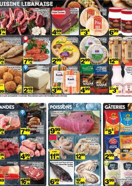 Supermarché PA flyer from Monday 03-23