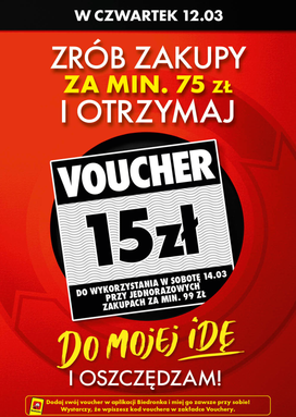 Biedronka Poľsko leták platný od štvrtka 12.03.