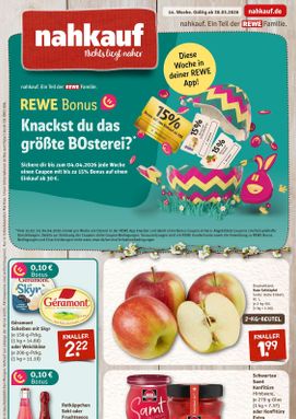 Nahkauf-Prospekt von Montag 30.03.