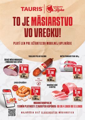 Tauris - Nakupujte ešte výhodnejšie s mobilnou aplikáciou