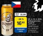 Velkopopovický Kozel 10 pivo 0,5 l